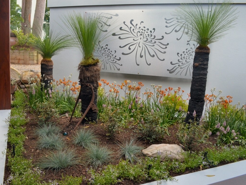 contemporary native garden